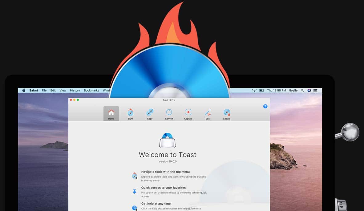 toast cd burner free download mac